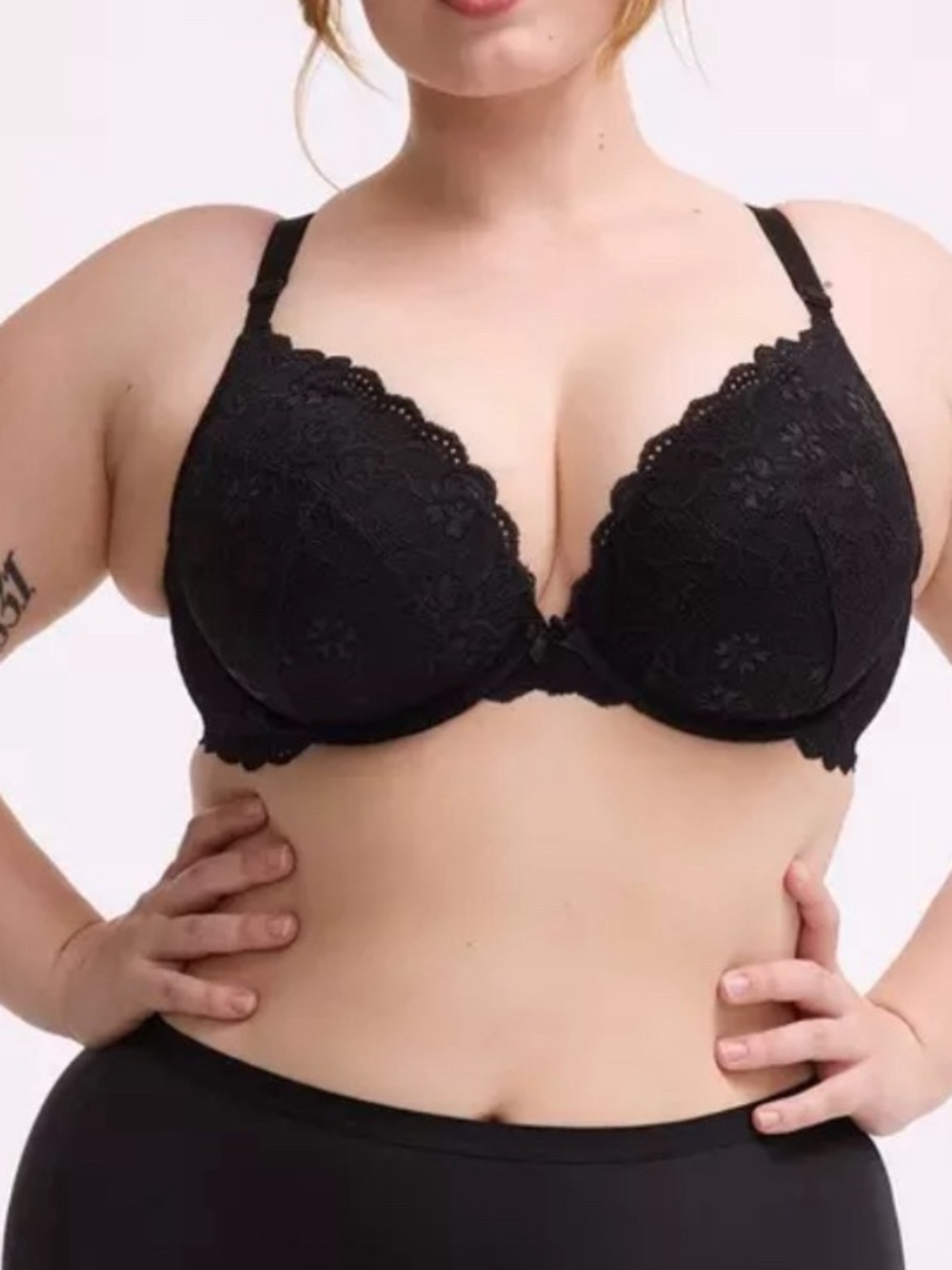 Torrid XO Ultra Plunge Push Up Bra